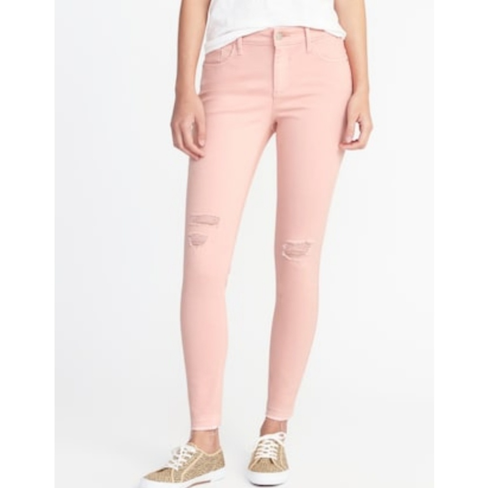 Old Navy Womens Rockstar mid-rise Ankle Jeans